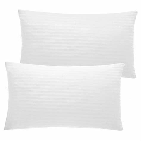 Satin Stripe Standard Pillow Pair