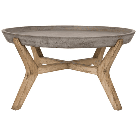 Wynn round shop coffee table