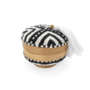 Balinese Mini Beaded Black & White Box