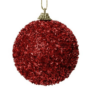 Christmas Red Sequin Bauble