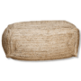 Natural Jute Large Pouf