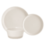 Two Tone Cream 12 Piece Dinner Set