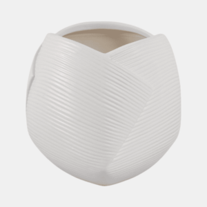Abstract White Vase