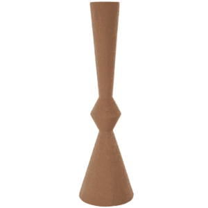 Art Deco Fluted Vase 28"